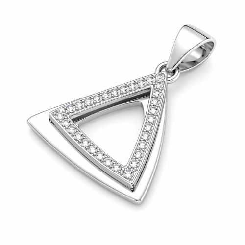 Przejdź do produktu Zawieszka Srebrna - Trójkąt