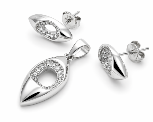 Przejdź do produktu Komplet Srebrny -  Oko