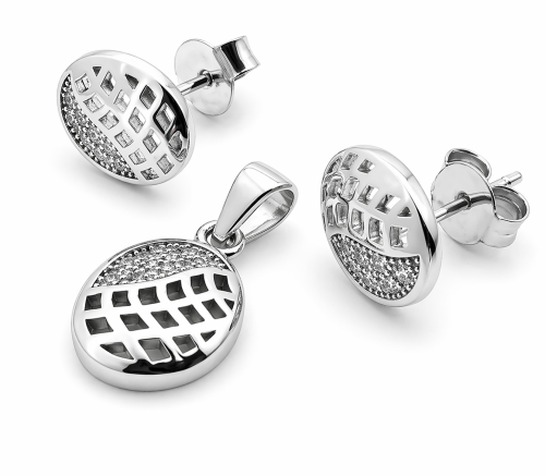 Przejdź do produktu Komplet Srebrny - Klasyczny 