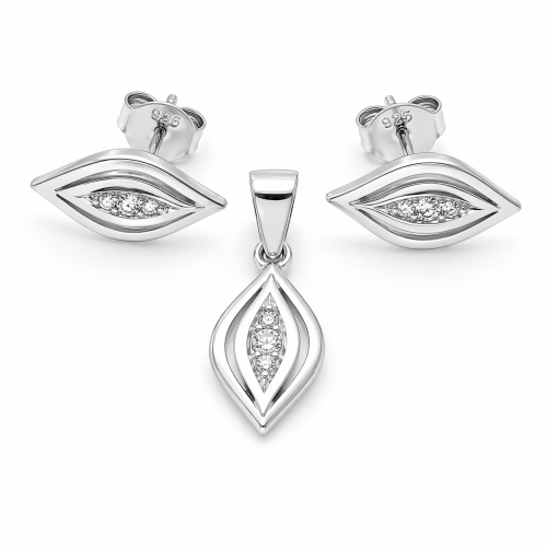 Przejdź do produktu Komplet Srebrny - klasyczny 