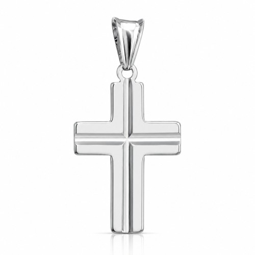 Przejdź do produktu Krzyżyk Srebrny - Diamentowany  