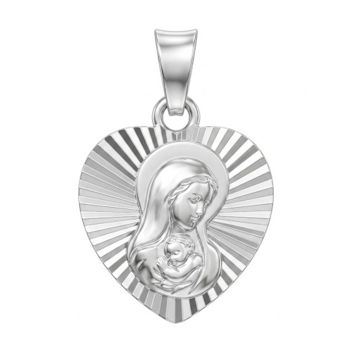 Przejdź do produktu Medalik Srebrny - Madonna