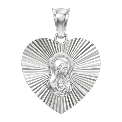Przejdź do produktu Medalik Srebrny - Madonna