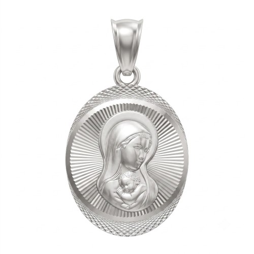 Przejdź do produktu Medalik Srebrny - Madonna