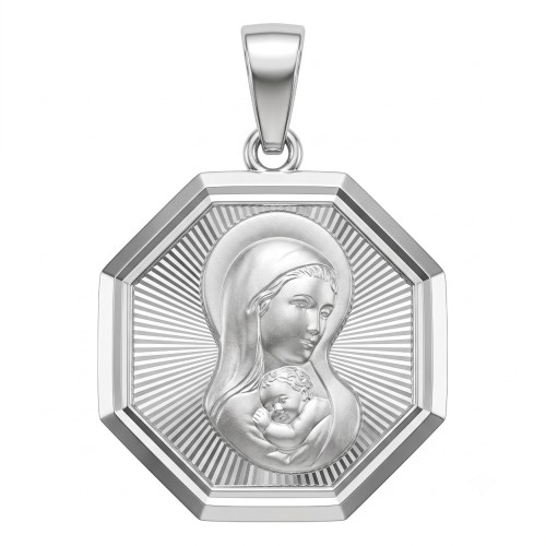 Przejdź do produktu Medalik Srebrny - Madonna