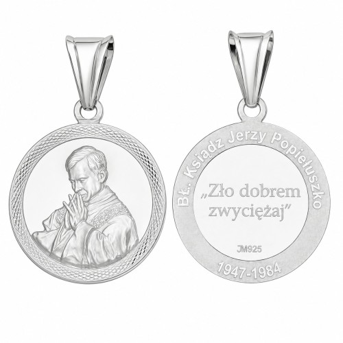 Przejdź do produktu Medalik Srebrny - Jan Paweł II