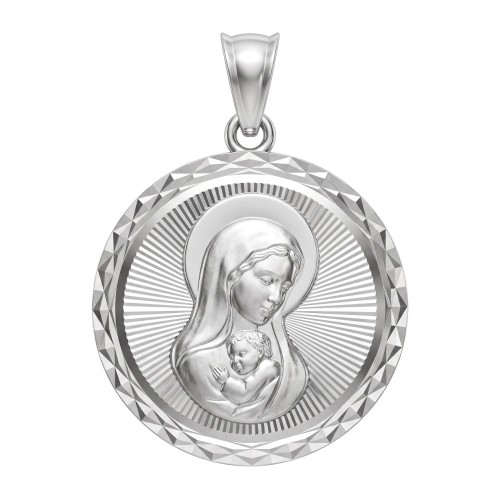 Przejdź do produktu Medalik Srebrny - Madonna