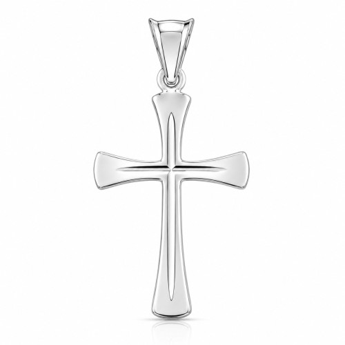 Przejdź do produktu Krzyżyk Srebrny - Diamentowany