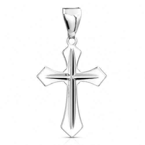 Przejdź do produktu Krzyżyk Srebrny - Diamentowany