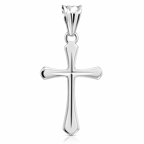 Przejdź do produktu Krzyżyk Srebrny - Diamentowany