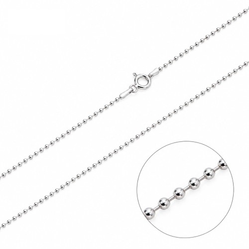 Przejdź do produktu Łańcuch Kulkowy Diamentowany - 1,0 mm Szerokości