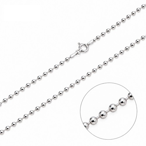 Przejdź do produktu Łańcuch Kulkowy Diamentowany - 1,5 mm Szerokości