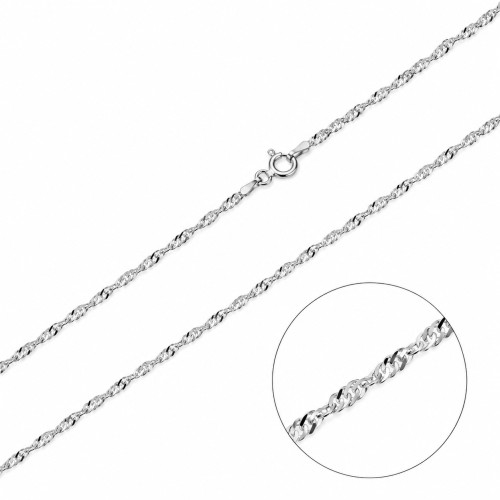 Przejdź do produktu Łańcuch Singapore - 1,30 mm Szerokości    