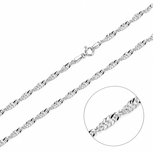Przejdź do produktu Łańcuch Singapore - 2,30 mm Szerokości     