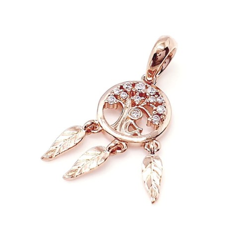 Przejdź do produktu Charms do Bransoletki Modułowej - łapacz snów - drzewo