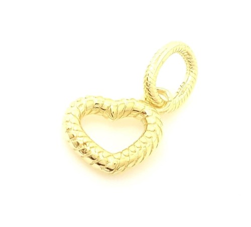 Przejdź do produktu Koralik Pozłacany do Bransoletki Modułowej - Serce